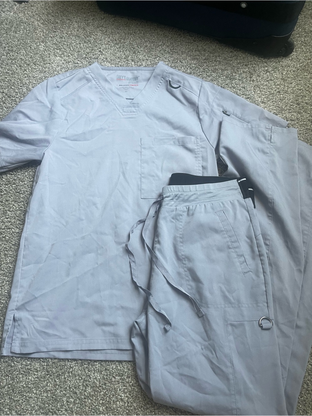Unisex Grey’s Anatomy Scrubs- Cloud Gray